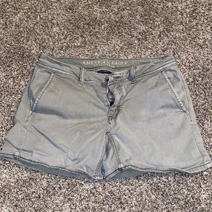 Green American Eagle Shorts